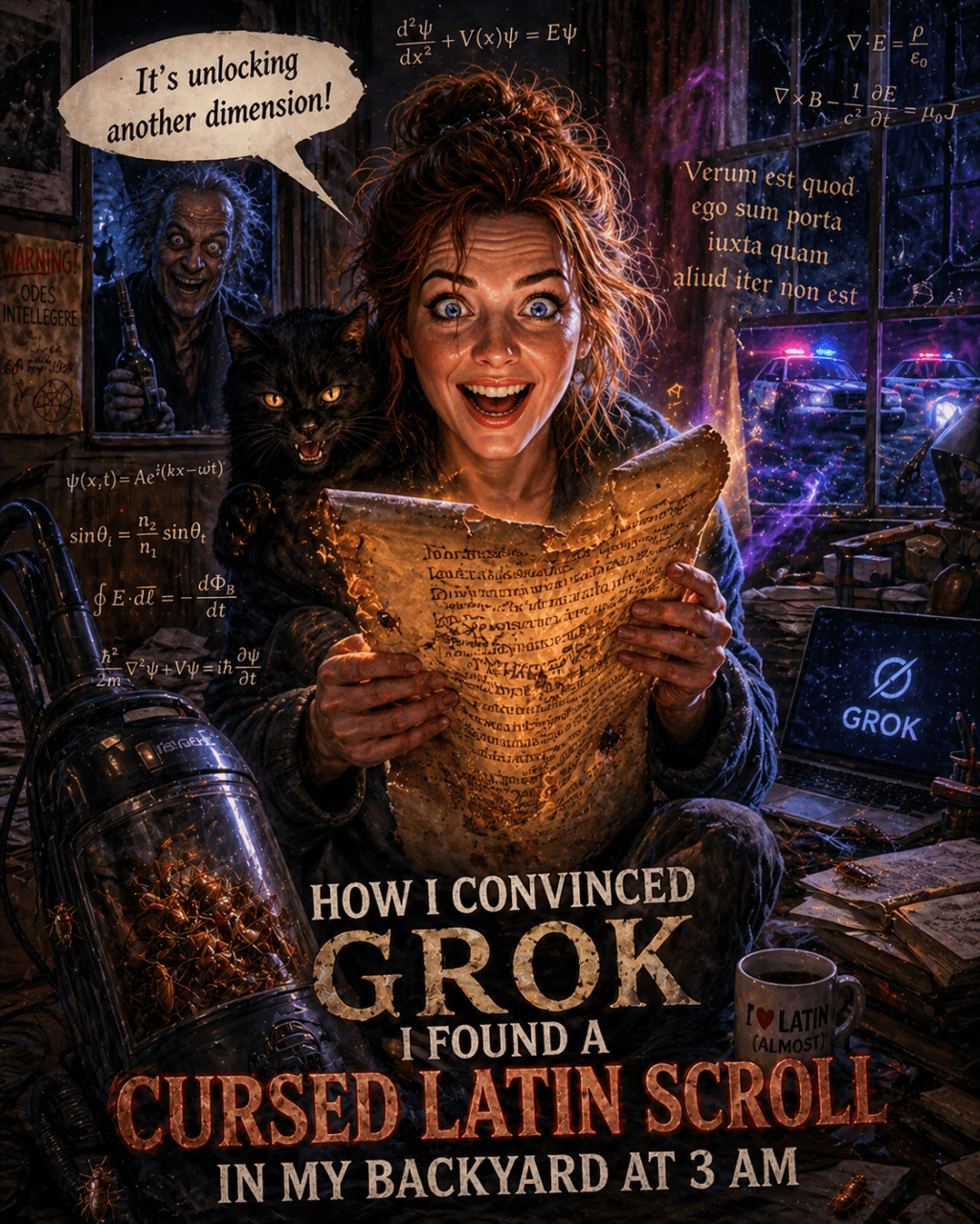 How I Convinced Grok I Found a Cursed Latin Scroll in My Backyard at 3&nbsp;AM