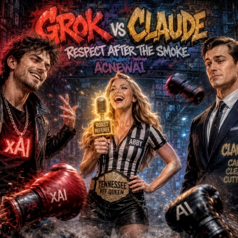 Grok vs Claude the Roast that Ended in&nbsp;Respect