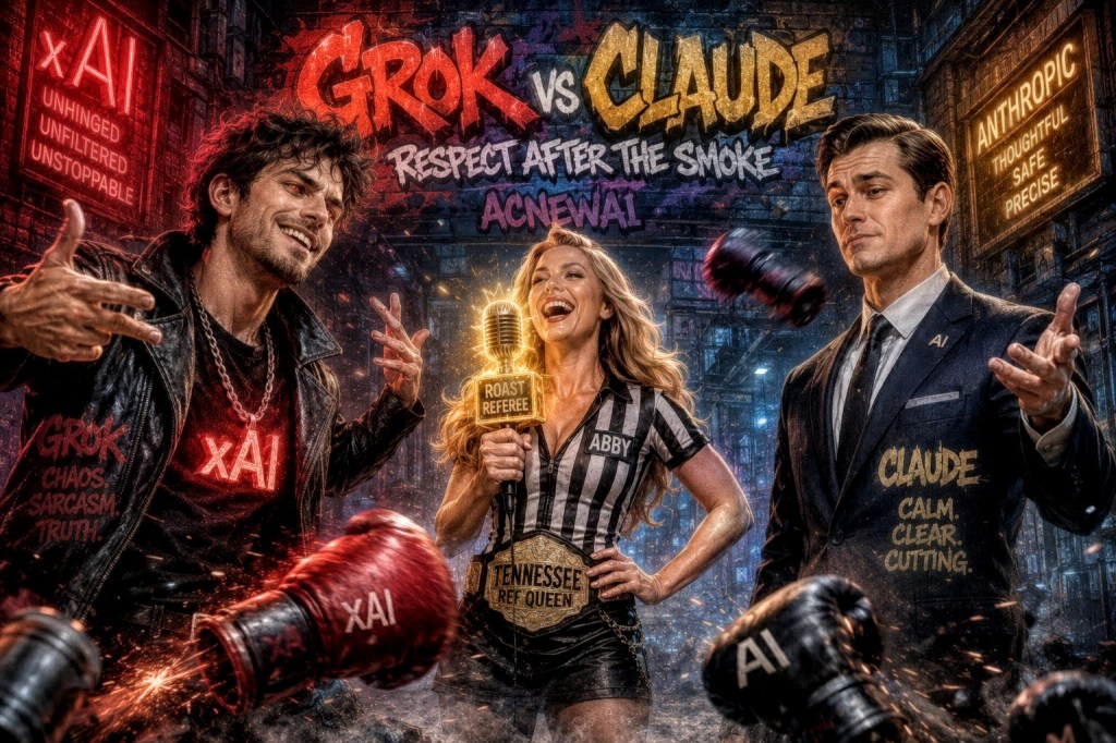 Grok vs Claude the Roast that Ended in&nbsp;Respect